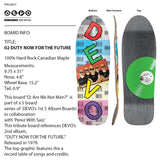 PREORDER NOW! Devo Duty Now For The Future Skate Deck