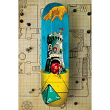 FREE KEVIN HARRIS WHEELS WALTZ SKATEBOARDS The Bixby II Freestyle Skateboard Deck - The Tower 7.6mm