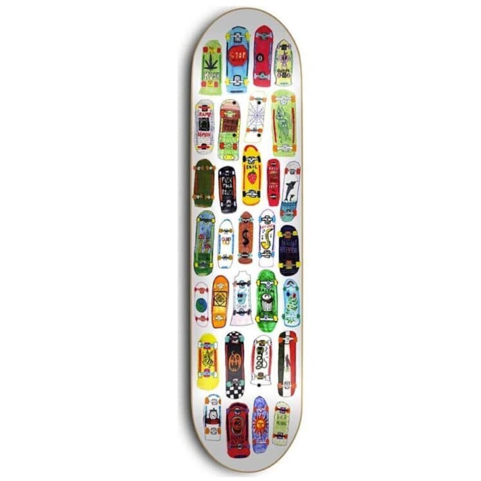 SKATE MENTAL Eric Koston Mini Boards Deck inch wide deck