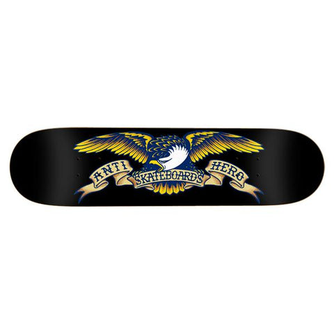 ANTIHERO CLASSIC EAGLE 8.125 INCH WIDE SKATEBOAD DECK