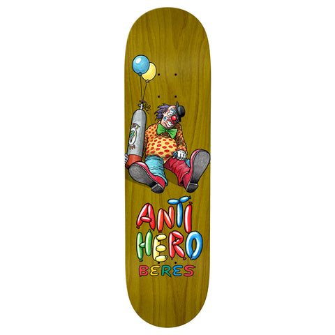 ANTIHERO DECK BOZOS RANEY 8.25 INCH WIDE SKATEBOAD DECK