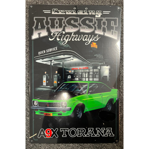 TIN SIGN A9X TORANA