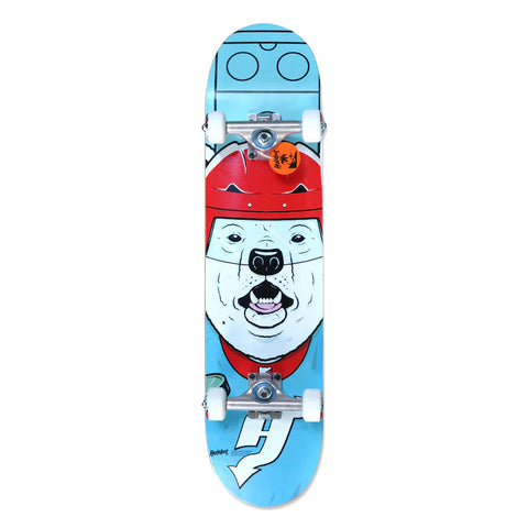 Holiday Skateboards - Sporting Animal Polar Bear Complete 7.5 INCH WIDE