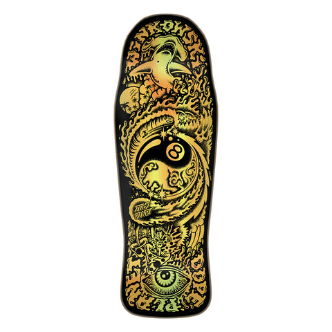 SANTA CRUZ DECK DOPE PLANET BLK/GLD WINKOWSKI Skateboard Deck