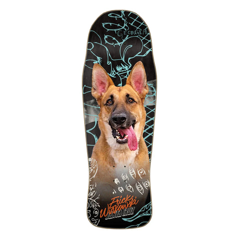 Winkowski Tribute Shaped Santa Cruz Skateboard Deck
