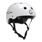 PROTEC CLASSIC CERTIFIED SKATE HELMET GLOSS WHITE