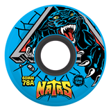 60mm Natas Kaupas OG Slime Blue 78a Slime Balls Skateboard Wheels