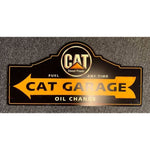 RETRO TIN SIGN CAT DIESEL