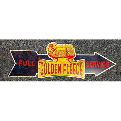 RETRO TIN SIGN RETRO GOLDEN FLEECE