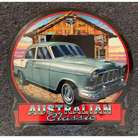 RETRO TIN SIGN HOLDEN SEDAN