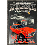 RETRO TIN SIGN SLR 5000 TORANA