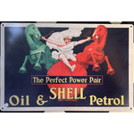 RETRO TIN SIGN SHELL OIL AND PETROL