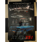 RETRO TIN SIGN FORD AY GT 351 UTE