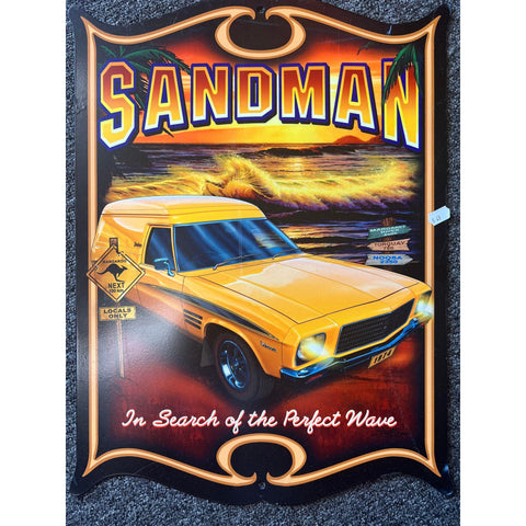 RETRO TIN SIGN SANDMAN