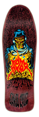 Knox Firepit Santa Cruz Skateboard Deck 9.63in