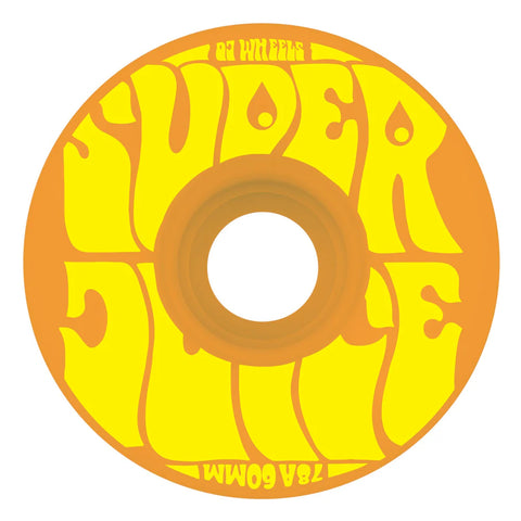 60mm Super Juice Orange 78a OJ Skateboard Wheels