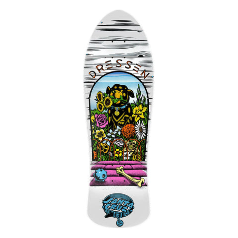 Dressen Pup Reissue Santa Cruz Skateboard Deck