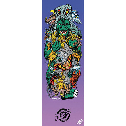 11in Godzilla Kajiu Roskopp Mob Skateboard Griptape