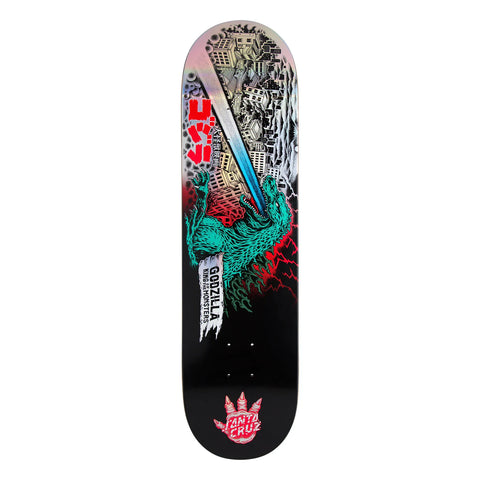 Godzilla O'Brien Reaper Santa Cruz Skateboard Deck