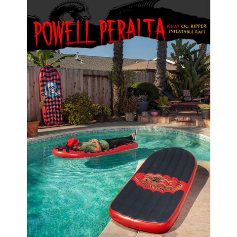 Powell Peralta Ripper Raft Red arrining in store 24th October