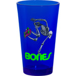 Powell Peralta Pint Glass Skateboard Skeleton Blacklight