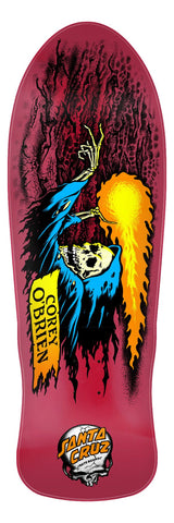 OBrien Reaper Reissue  Santa Cruz Shaped Skateboard Deck arriving 15th August
