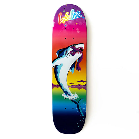 FREE WHEELS WALTZ SKATEBOARDS The Bixby II Freestyle Skateboard Deck - Best Friends 7.4