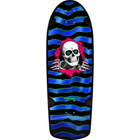 Powell Peralta PRE ORDER ARRIVING 30TH DEC OG Ripper Reissue Skateboard Deck Blacklight Foil - 10 x 30