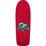 Powell Peralta OG Ray Rodriguez Skull & Sword Reissue Skateboard Deck Red Stain - 10 x 30
