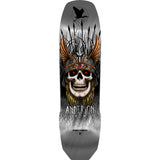POWELL PERALTA Andy Anderson Heron 7-Ply Maple Skateboard Deck Silver Foil
