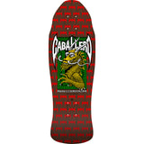 Powell Peralta Steve Caballero Street Reissue Skateboard Deck Red/Brown - 9.625 x 29.75
