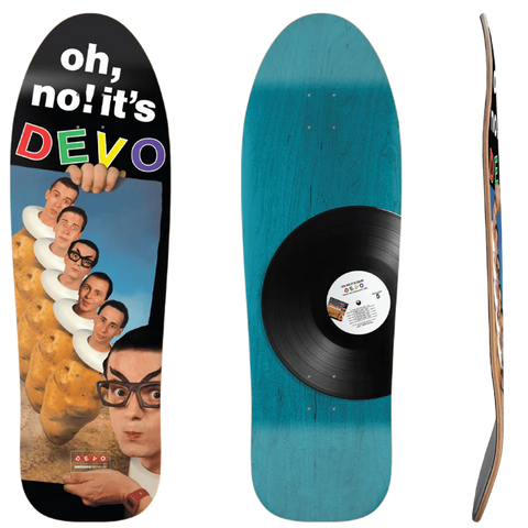 PREORDER NOW! Oh No! It's Devo Skate Deck