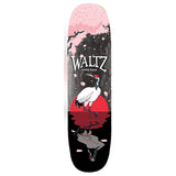FREE KEVIN HARRIS WHEELS WALTZ SKATEBOARDS YUTA FUJII PRO 7.75 WIDE INCH FREE STYLE SKATEBOARD DECK