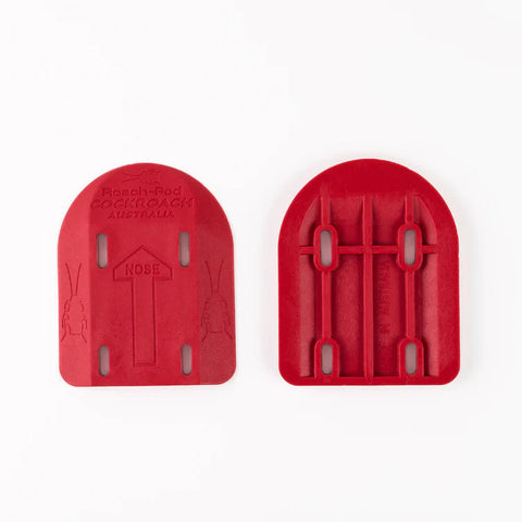 Roach Pod Riser Pads - Colour: RED  SET OF TWO BY COCKROACH WHEELS