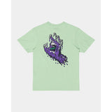 SANTA CRUZ YOUTH SIZE 8 SAGE MELTING HAND T SHIRT