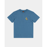 SANTA CRUZ YOUTH SIZE 10 VINTAGE BLUE MELTING HAND T SHIRT