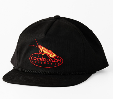 Unstructured classic fit 5 panel cap BY COCKROACH WHEELS