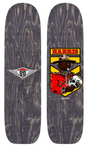 POWELL PERALTA KEVIN HARRIS SINGLE KICK 7 INCH WIDE BLACK