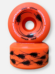 COCKROACH WHEELS ORIGINALS ORANGE 63MM 96A PACK OF 4