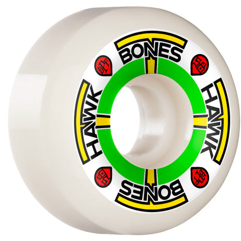 BONES WHEELS PRO SPF Skateboard Wheels Hawk T-Bone II 58mm P5 Sidecut 84B 4pk