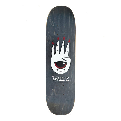 WALTZ SKATEBOARDS The Bixby- 8 inch Freestyle Skateboard Deck black