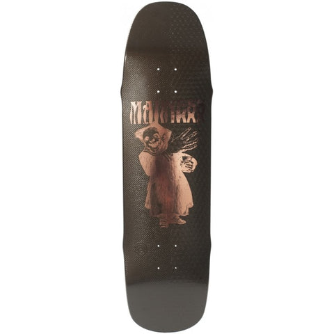 Madness Skateboarding Deck: Back Hand R7 Black 8.5x32.3