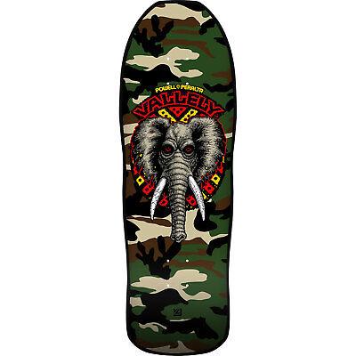 Powell Peralta Re-Issue Mike Vallely Elephant Old School Deck Camouflage