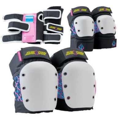 PROTEC  SANTA CRUZ PAD SET 3 PACK - YOUTH SMALL OR MEDIUM