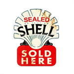 TIN SIGN SEALED SHELL