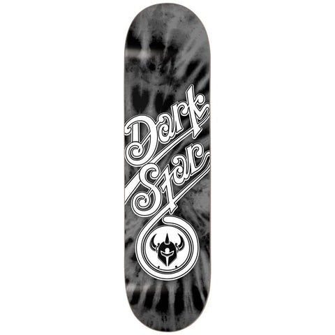 Darkstar Insignia Skateboard Deck 8.375 inch wide silver
