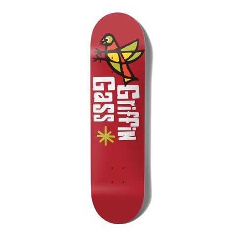GIRL SKATEBOARDS PICTOGRAPH WR41 - GRIFFIN GASS SKATEBOARD DECK 8.5 INCH WIDE