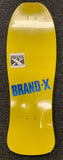 BRANDXTOXIC WEIRDO 11 SKATEBOARD DECK YELLOW TOP