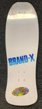 BRANDXTOXIC WEIRDO 11 SKATEBOARD DECK WHITE TOP