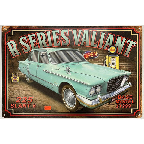 TIN SIGN R SERIES VALIANT